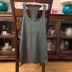 Lululemon Swiftly Tech Racerback Tank; Olive Green